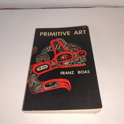 Primitive art by Franz Boas PB GC 1955 Antique cs3919
