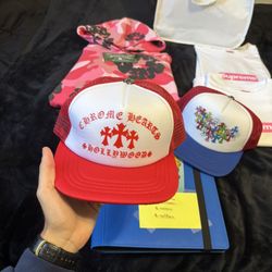 Chrome Hearts King Taco Trucker Hat