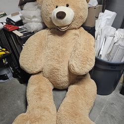 Big teddy bear.