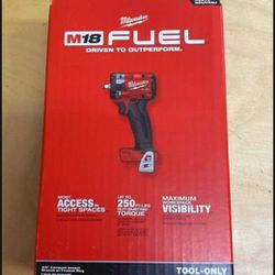 2854-20 Milwaukee M18 Fuel 3/8"  Compact Impact Wrench TOOL ONLY 