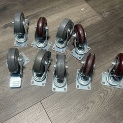 Roller wheels with base