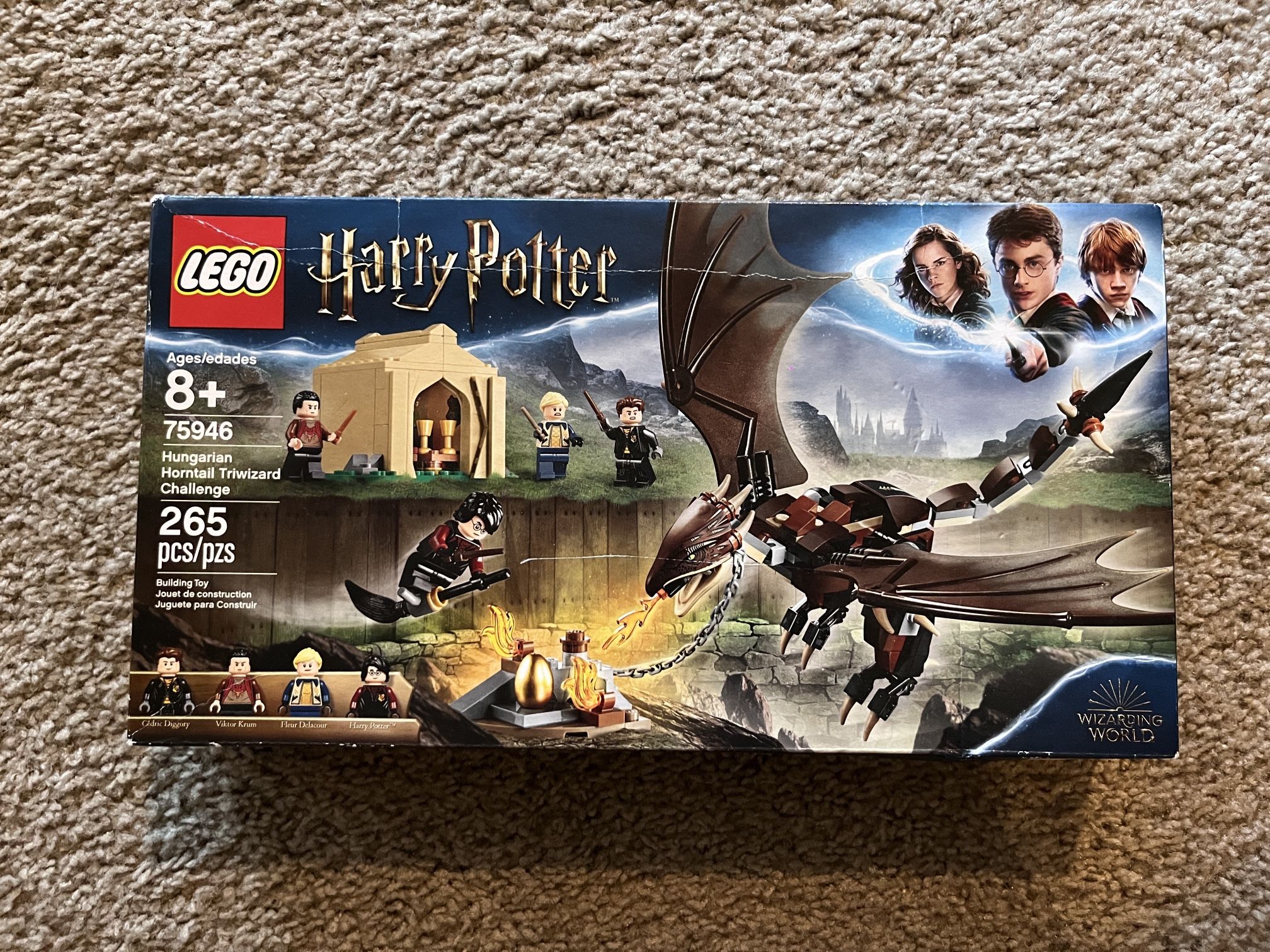 Harry Potter hungarian horntail Lego