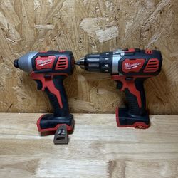 Milwaukee Drill And Impact Driver 