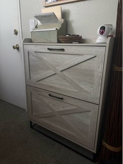 Hidden Shoe Storage Cabinet