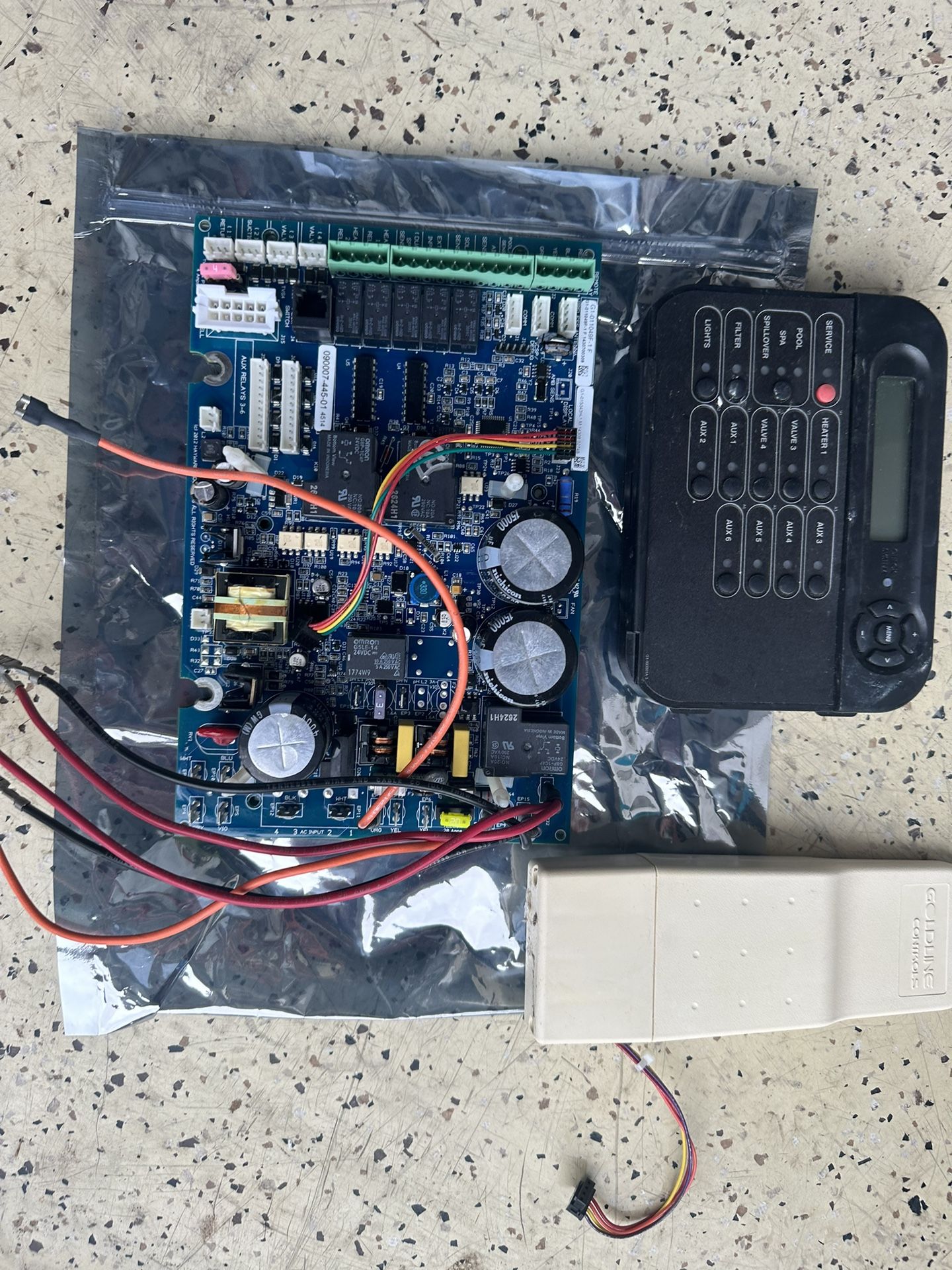 Hayward Pro Logic Board Screen And Antenna