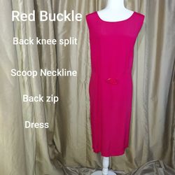 Red Detail Waist Belt Size 22W