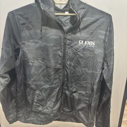 Independent Glamis Tactical Gear Windbreaker Jacket Black Hooded 3XL Camo