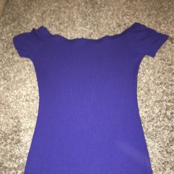Purple Tight Fitting Dress