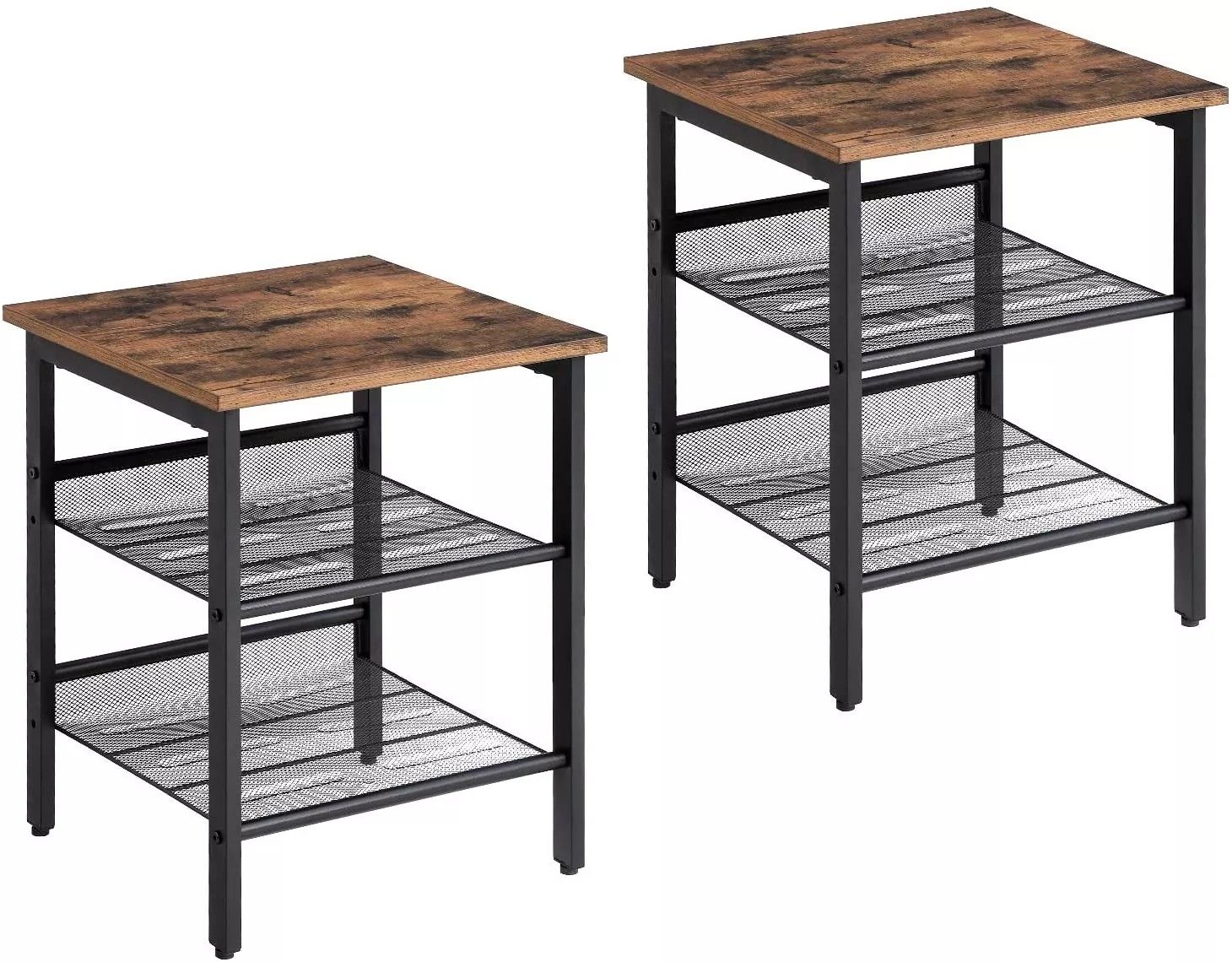 Industrial Nightstand (Set of 2),All Products : American Fashion Style Bags On Sale