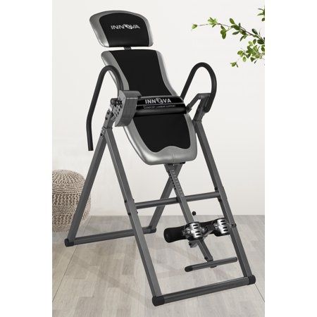 Innova ITX9600 Heavy Duty Deluxe Inversion Table Gray,Black - One Size