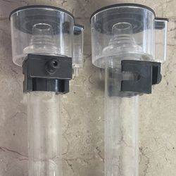 Oumefar Protein Skimmer with Fish Farm IQ5 Aquarium Seawater Filter Accessory Acrylic Fish Separator for Nano tanks