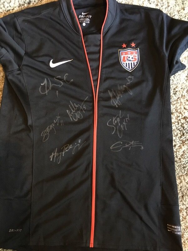 USWNT Signed World Cup Jersey