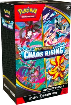 Pokemon TCG Mega Evolution Chaos Rising booster bundle