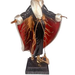 1990 Erte (Romain de Tirtoff) - Fauburg St. Honore Bronze Sculpture