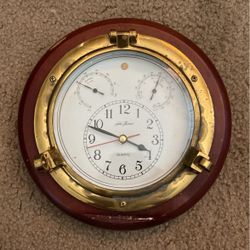 Antique Seth Thomas Marine Clock