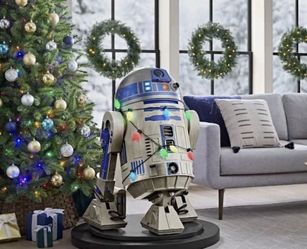 STAR WARS R2-D2 CHRISTMAS ANIMATRONIC HOME DEPOT