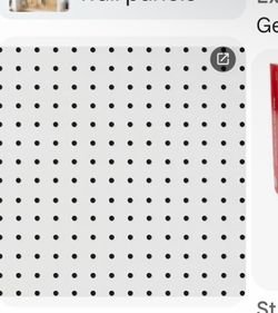 Peg Boards- Black/ White / Beige