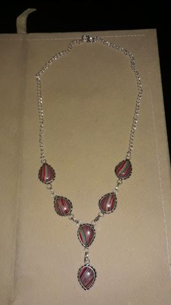 Mosaic Rai now Jasper Necklace