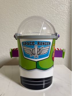 Toy Story 5 Buzz Lightyear 130 Oz Popcorn Bucket & 24oz Cup Combo Container