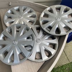 15 Inch Nissan Factory Hubcovers 