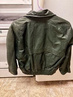Leather jacket (Green)