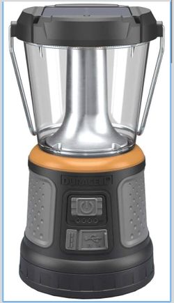 Duracell - 2000 lumens LED flashlight with 360° and 180° illumination for camping, fishing and emergency use, 6 light modes and 3 power supplies avail
