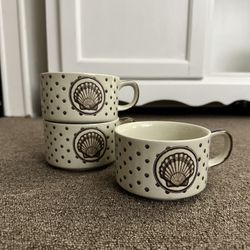 Seashell Mugs 