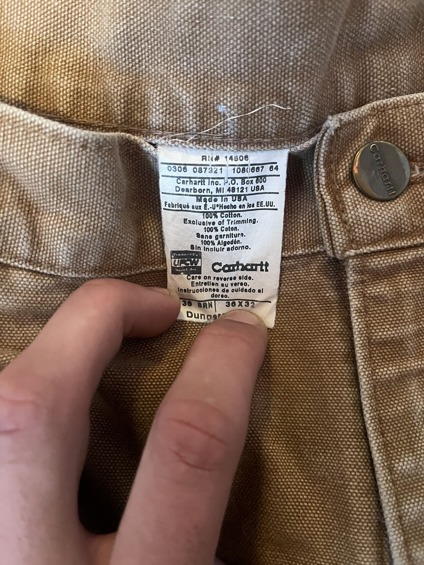 Two Pairs Of Carhartt Mens Pants for Sale in Flagstaff, AZ - OfferUp