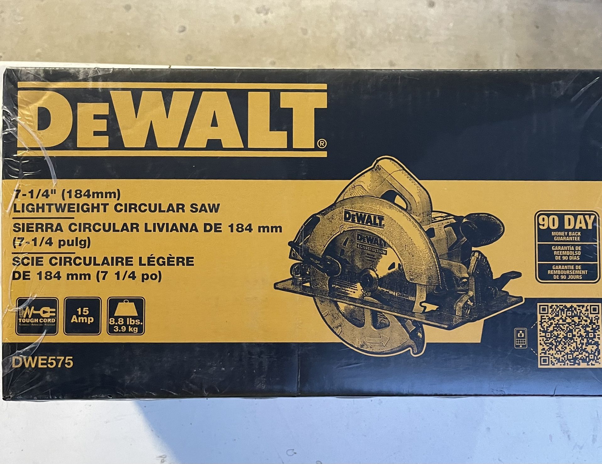 Paid $149 Plus Tax. Brand New plug In Dewalt Corded Saw.