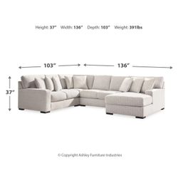 🛋️ Sectional Couch – Excellent Condition – $500 (FIRM)