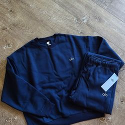 Navy Blue Alo Set