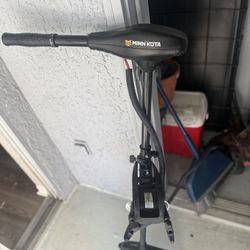 Fishing Trolling Motor (Minn Kota) 40lb Thrust 