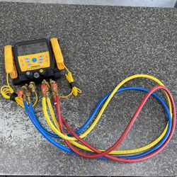 Fieldpiece SM480V SMAN Wireless 4 Port Refrigerant Digital Manifold with Hoses TPW016351