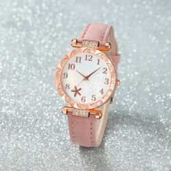 Pink woman watch
