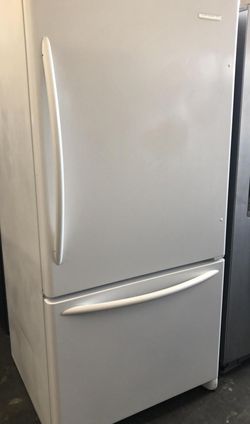 Kitchen Aid Bottom Freezer White Refrigerator
