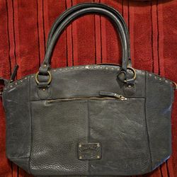 Spaghetti Western Leather Hobo Purse