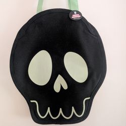 NEW Glow In The Dark Skull Treat Bag