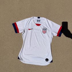 Nike USWNT 2019 Women's Home Soccer Jersey White Dri-FIT Size S
