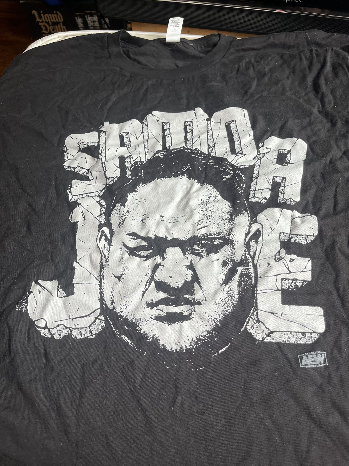 AEW “Buster” Samoa Joe T-Shirt 3x All Elite Crate “Full Gear” October 2022