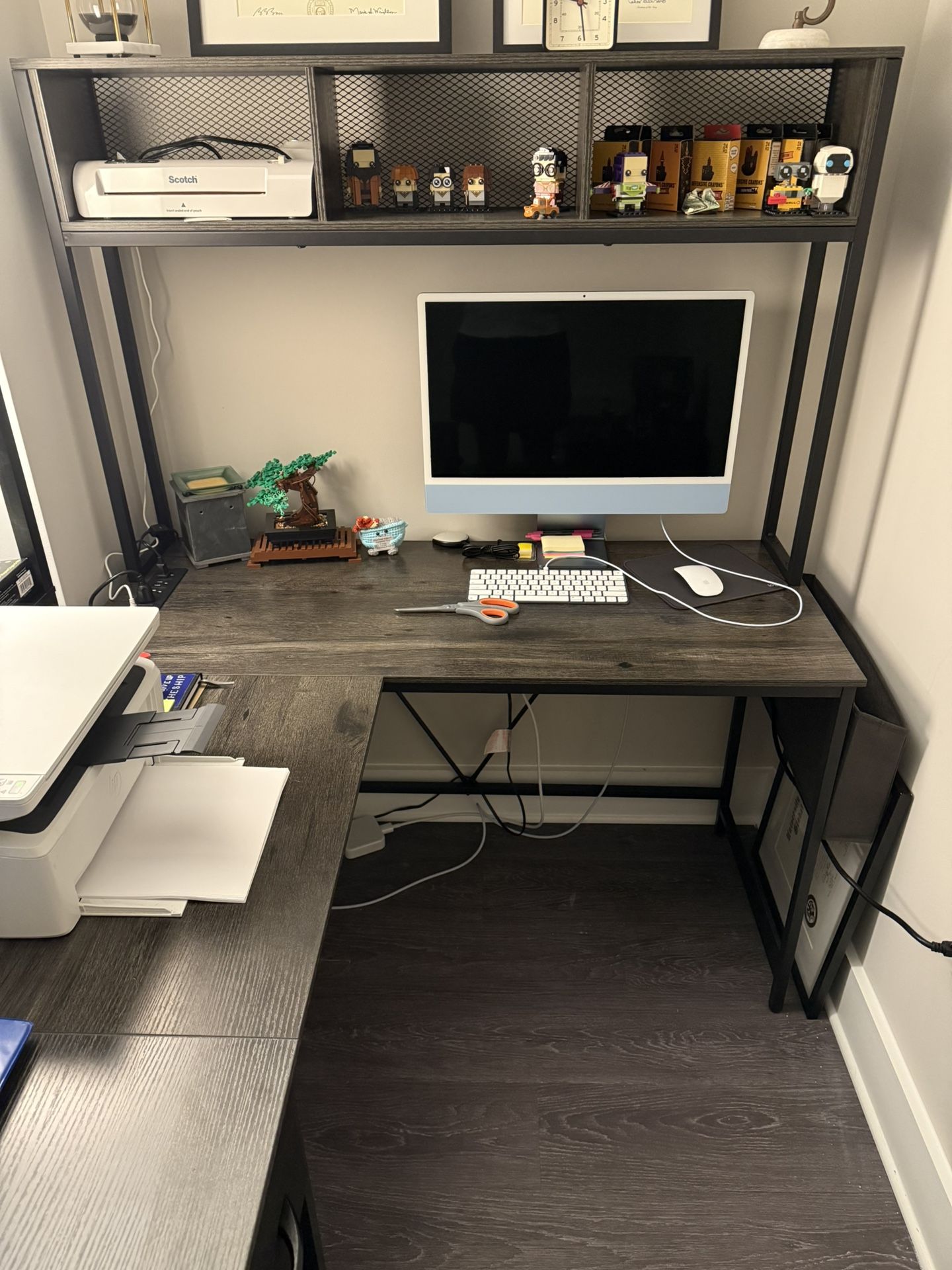 Sectional Desk and Desk Chair