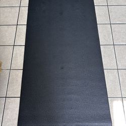 Official PELOTON Bike Mat - 36" x 72” (3 Feet By 6 Feet) - Black (Has Scratches)