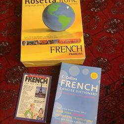 Rosetta Stone French Level 1 & 2 With Extras