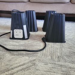 Bed Raisers With Extention Cord
