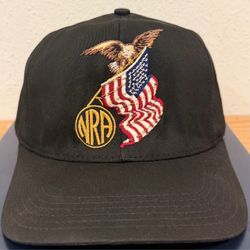 Vintage NRA Eagle American Flag Millenium Member Hat