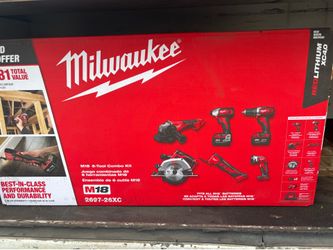 Kit Milwaukee  nuevo