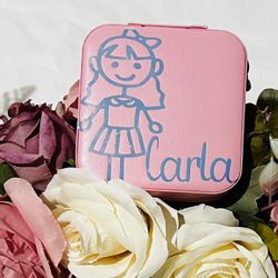 Personalized Travel Jewelry Box