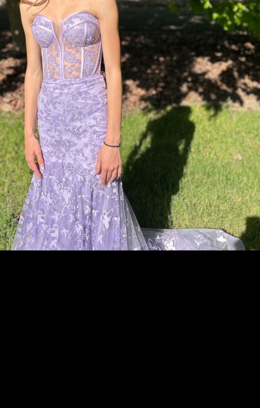 Prom Dress Altered And Hemmed For Petite Size 0 Or XXS