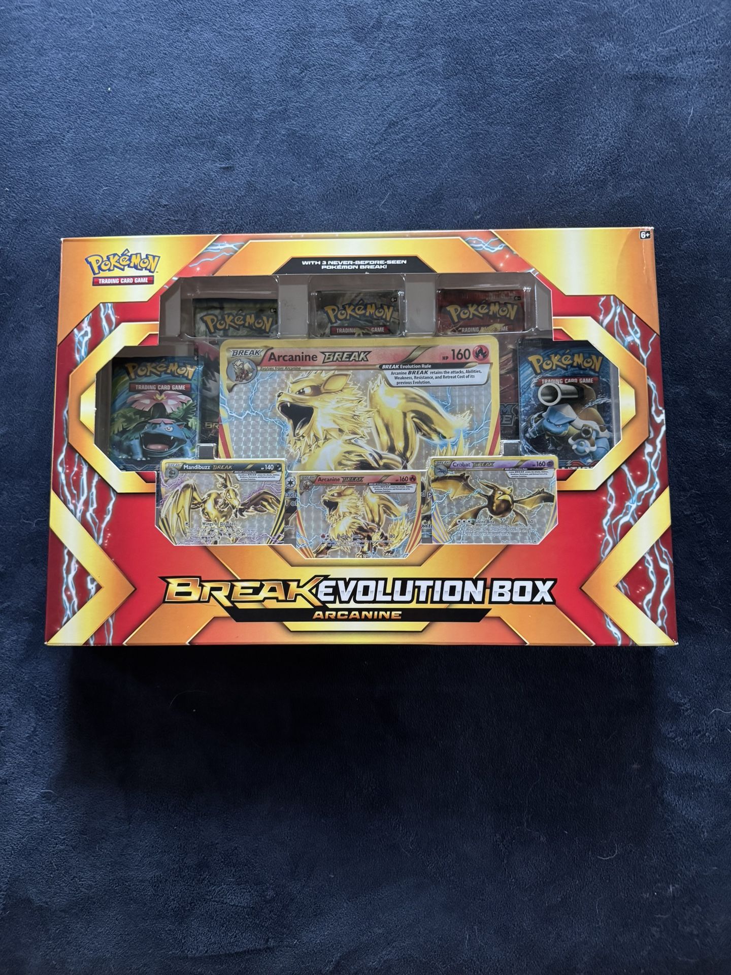 Break Evolution Box Arcanine Pokemon Cards