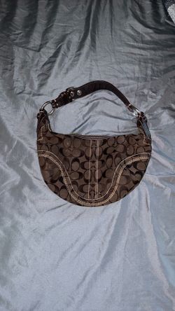 Vintage brown coach bag