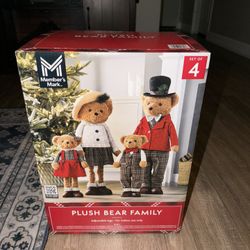 Plush Bear Family